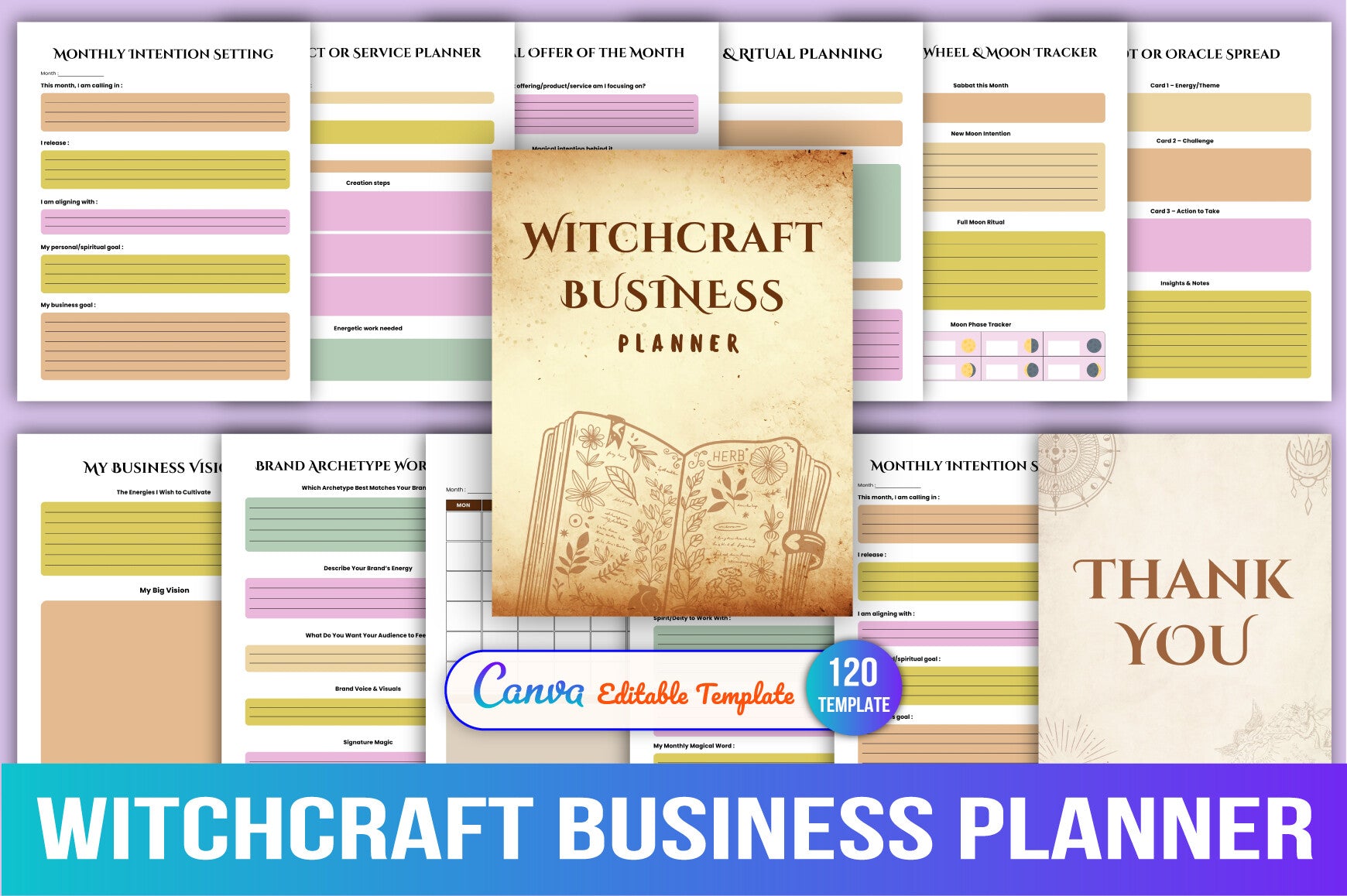 Witchcraft Business Planner