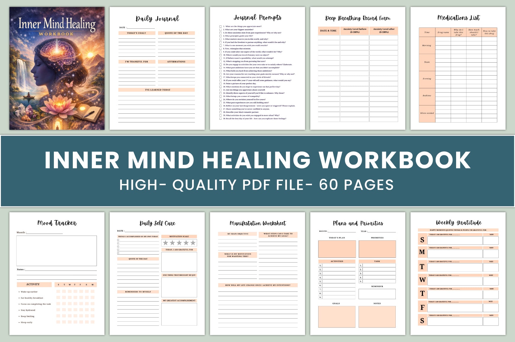 Inner Mind Healing Workbook