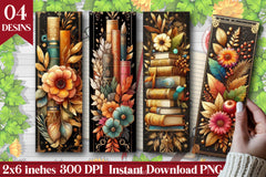Vintage Books Bookmark Journal - CraftNest - Digital Crafting and Art