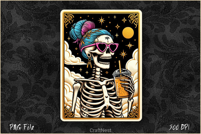 Mom Club Dropout Sassy Tarot Card Clipart Bundle - CraftNest - Digital Crafting and Art