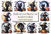 Halloween Black Cat Clipart Bundle 7