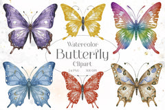 Butterfly Clipart Bundle 29 - CraftNest - Digital Crafting and Art
