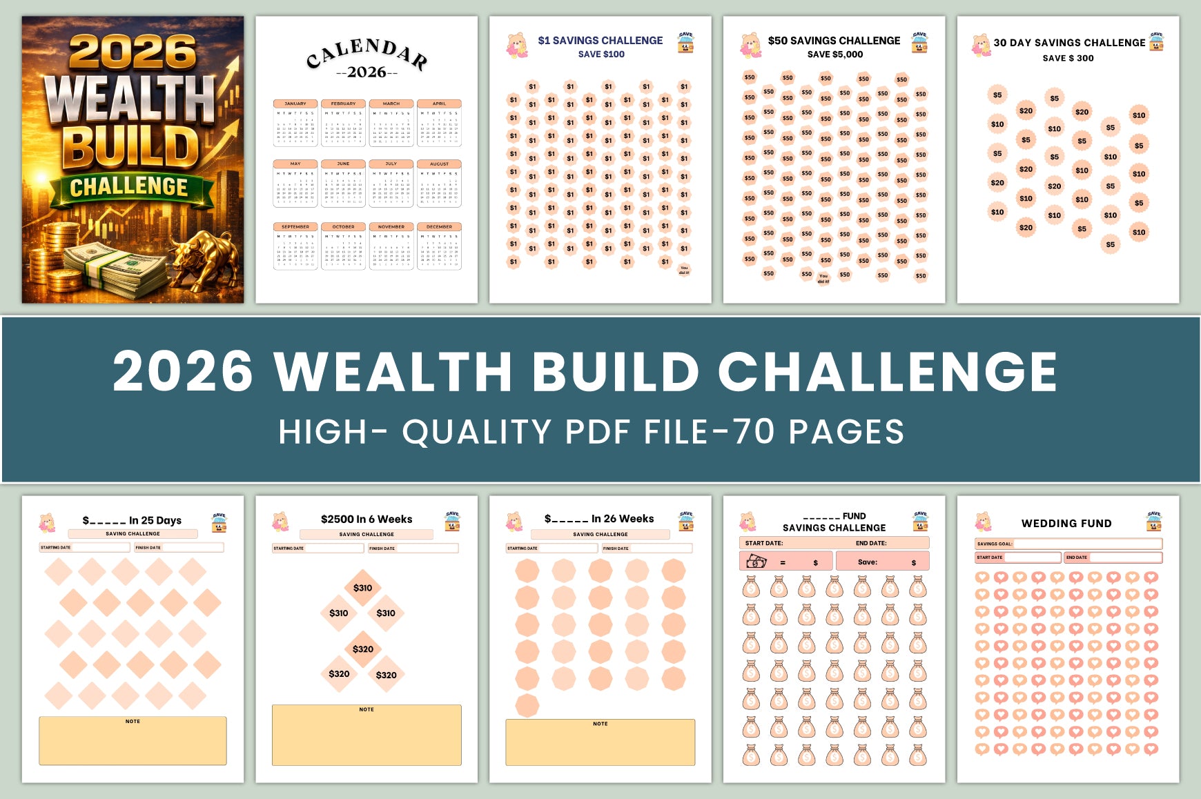 Wealth Build Challenge Planner