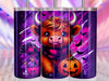 Halloween Highland Cow Tumbler Wrap Bundle 9