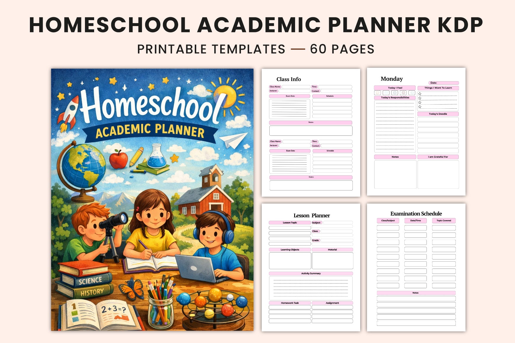 Homeschool Academic Planner