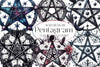 Watercolour Pentagram Clipart Bundle