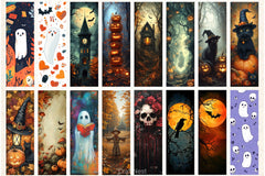 Halloween Bookmark Junk Journal 4 - CraftNest - Digital Crafting and Art