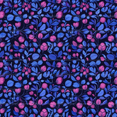 Blueberry Seamless Pattern Papers Digital - CraftNest - Digital Crafting and Art