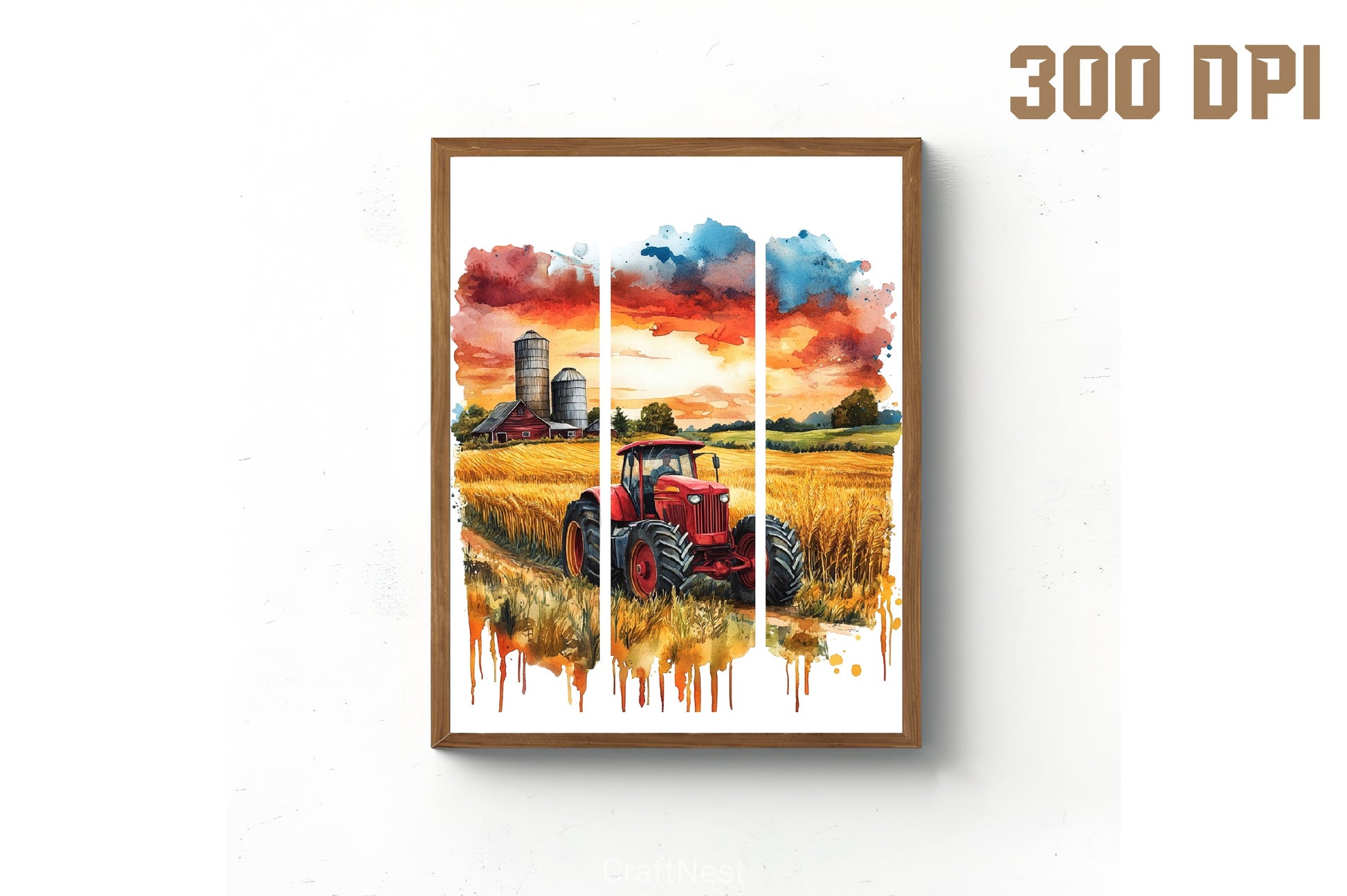 Brushstroke Summer Farm Clipart Bundle 1 - CraftNest - Digital Crafting and Art