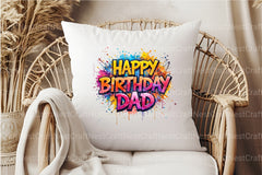 Happy Birthday Dad Clipart Bundle - CraftNest - Digital Crafting and Art