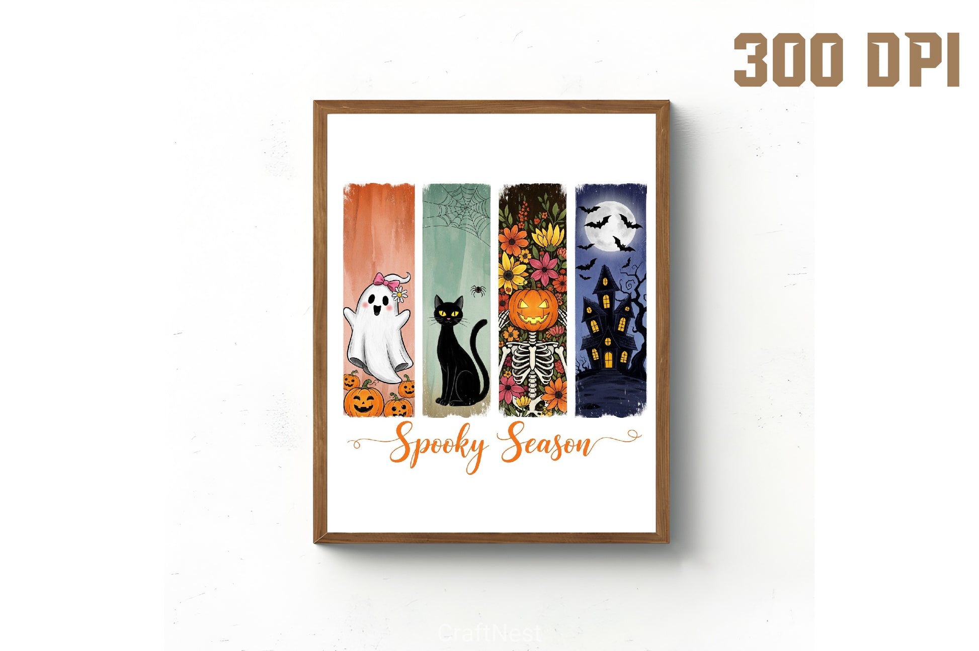 Brushstroke Halloween Clipart Bundle - CraftNest - Digital Crafting and Art