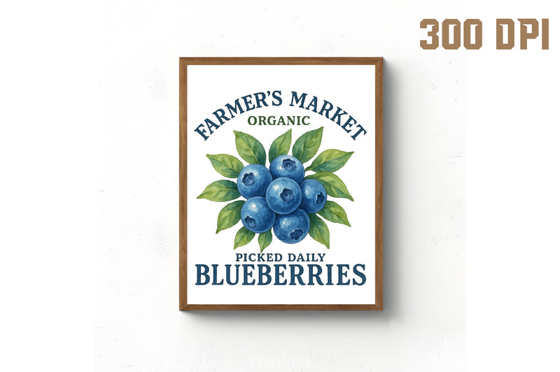 Farmer's Market Organic Clipart Bundle - CraftNest - Digital Crafting and Art
