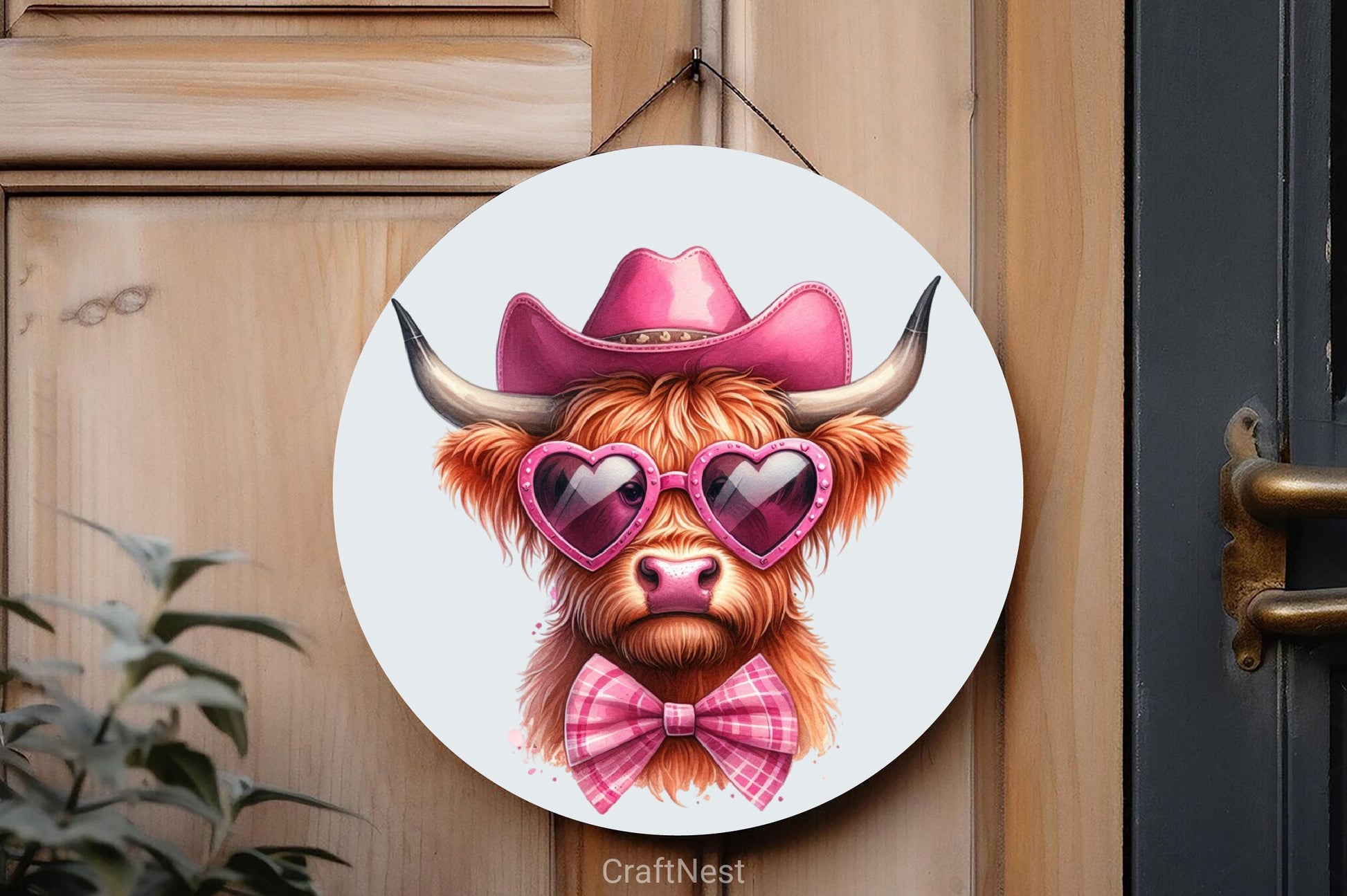 Valentine's Highland Cow Clipart Bundle 6 - CraftNest - Digital Crafting and Art