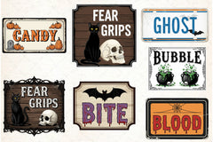 Vintage Rustic Halloween Clipart Bundle - CraftNest - Digital Crafting and Art