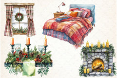 Farmhouse Christmas Clipart Bundle - CraftNest - Digital Crafting and Art
