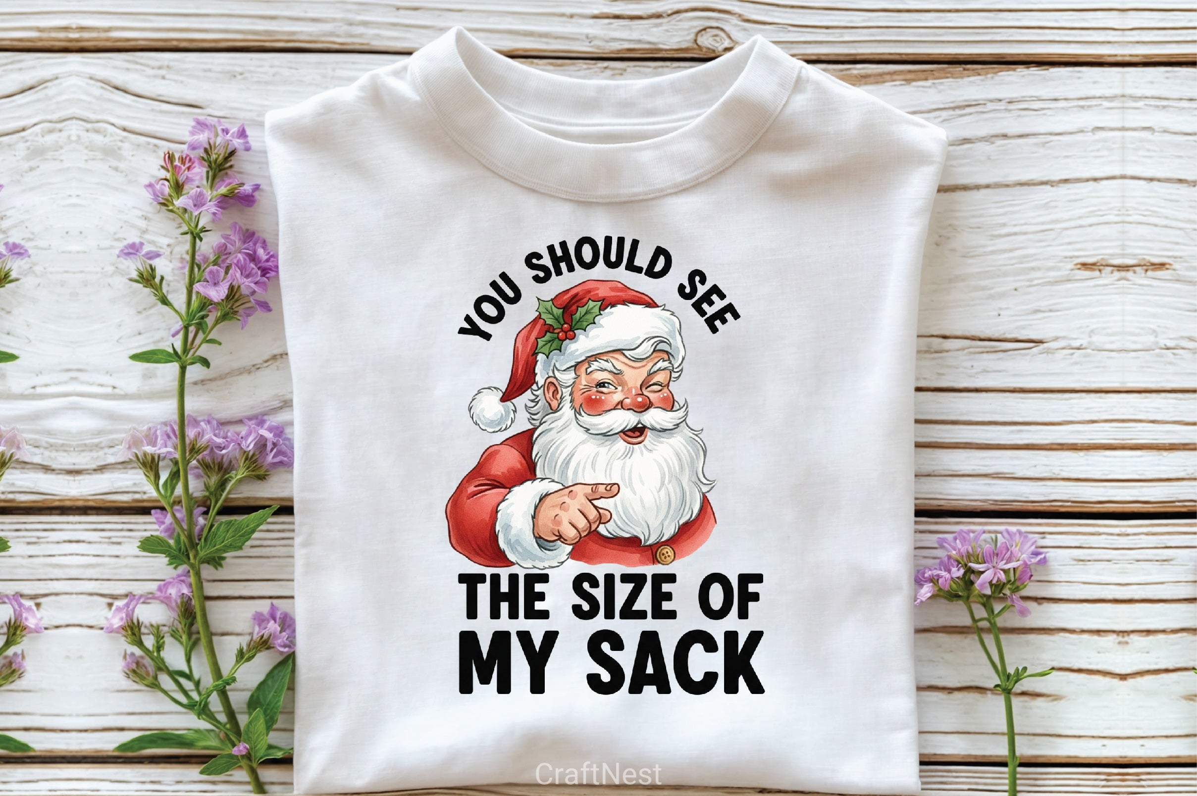 Funny Santa Clipart Bundle 7 - CraftNest - Digital Crafting and Art