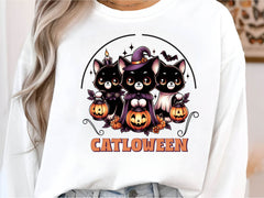 Catloween Halloween Clipart Bundle - CraftNest - Digital Crafting and Art