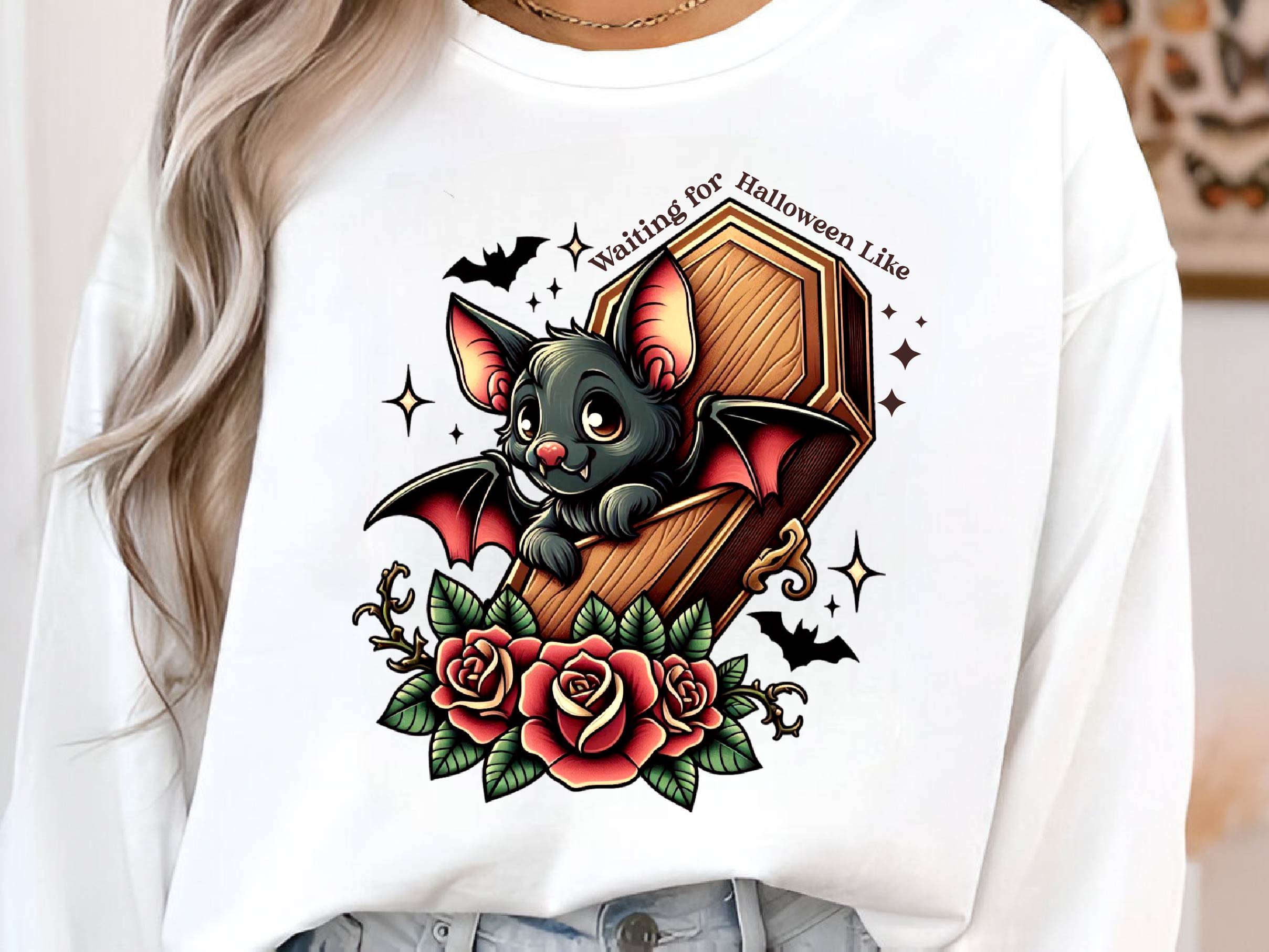 Red Halloween Waiting For Halloween Like Clipart Bundle - CraftNest - Digital Crafting and Art