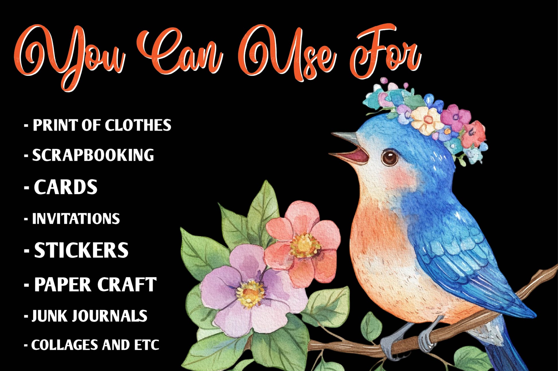 Garden Fairies Floral Animals Clipart Bundle - CraftNest - Digital Crafting and Art