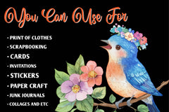 Garden Fairies Floral Animals Clipart Bundle - CraftNest - Digital Crafting and Art