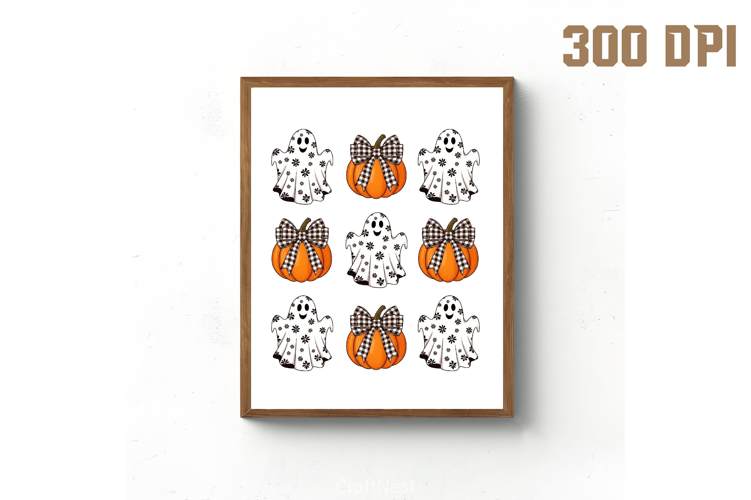 Pumpkins & Ghosts Clipart Bundle - CraftNest - Digital Crafting and Art