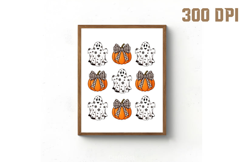 Pumpkins & Ghosts Clipart Bundle - CraftNest - Digital Crafting and Art