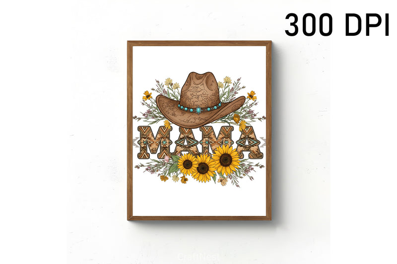 Western Mama Clipart Bundle - CraftNest - Digital Crafting and Art