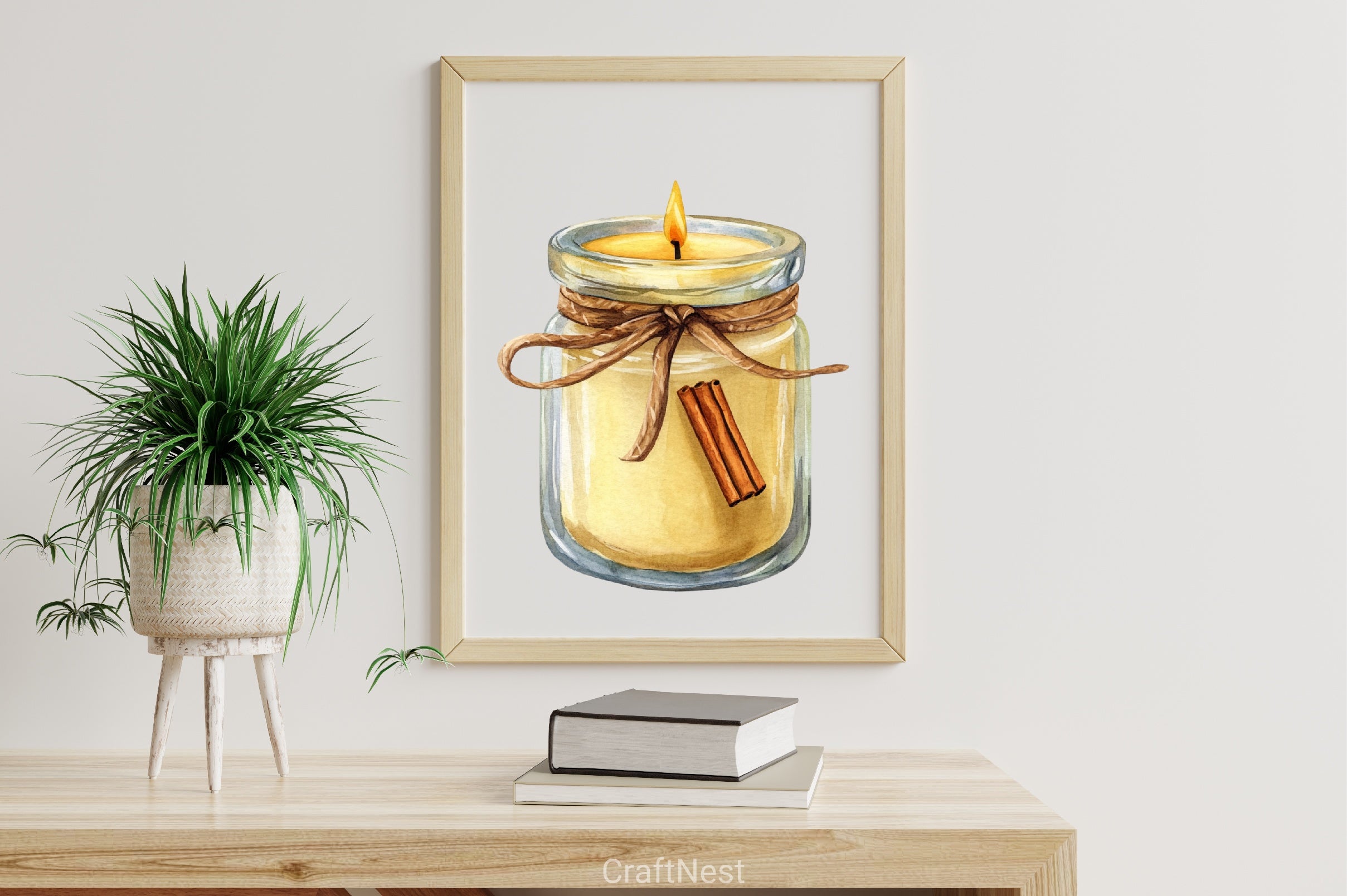 Neutral Christmas Clipart Bundle - CraftNest - Digital Crafting and Art