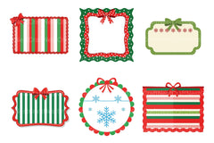 Coquette Christmas Frame Border Clipart Bundle - CraftNest - Digital Crafting and Art