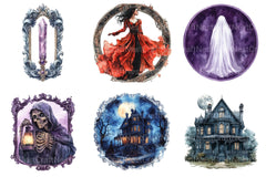 Halloween Tarot Cards Clipart Bundle - CraftNest - Digital Crafting and Art