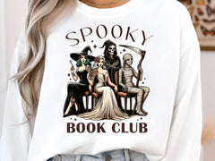 Spooky Book Club Bookish Halloween Clipart Bundle - CraftNest - Digital Crafting and Art
