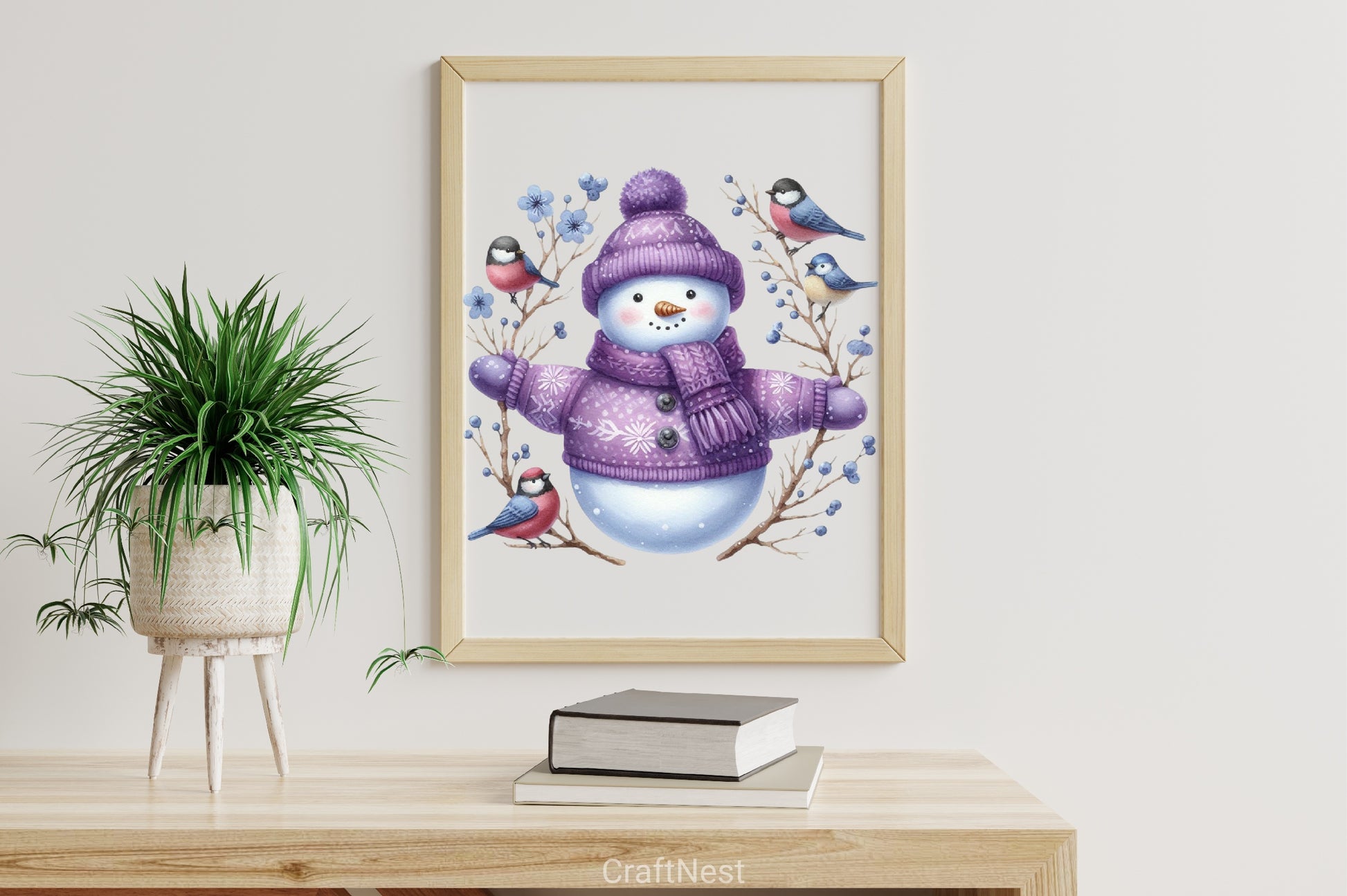 Christmas Snowman Clipart Bundle 11 - CraftNest - Digital Crafting and Art