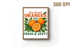 Sunkissed Oranges Clipart Bundle - CraftNest - Digital Crafting and Art