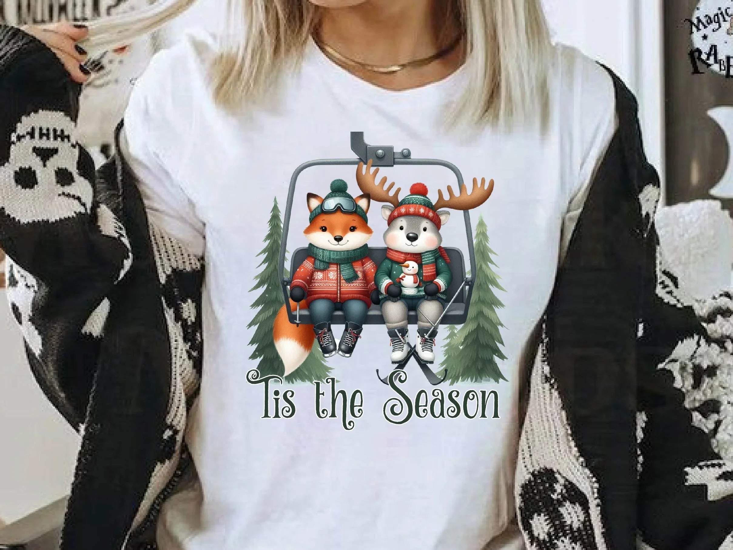 Tis The Season Animal Christmas Clipart Bundle - CraftNest - Digital Crafting and Art