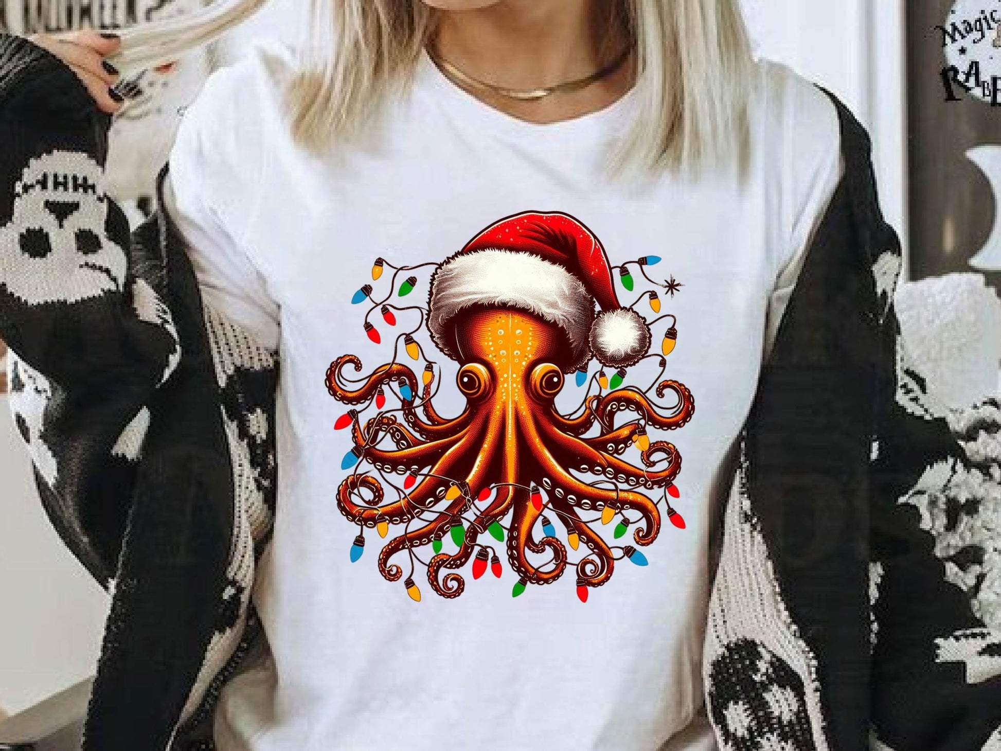 Christmas Octopus Clipart Bundle - CraftNest - Digital Crafting and Art