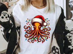 Christmas Octopus Clipart Bundle - CraftNest - Digital Crafting and Art