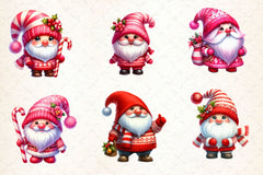 Christmas Gnomes Clipart Bundle 11 - CraftNest - Digital Crafting and Art