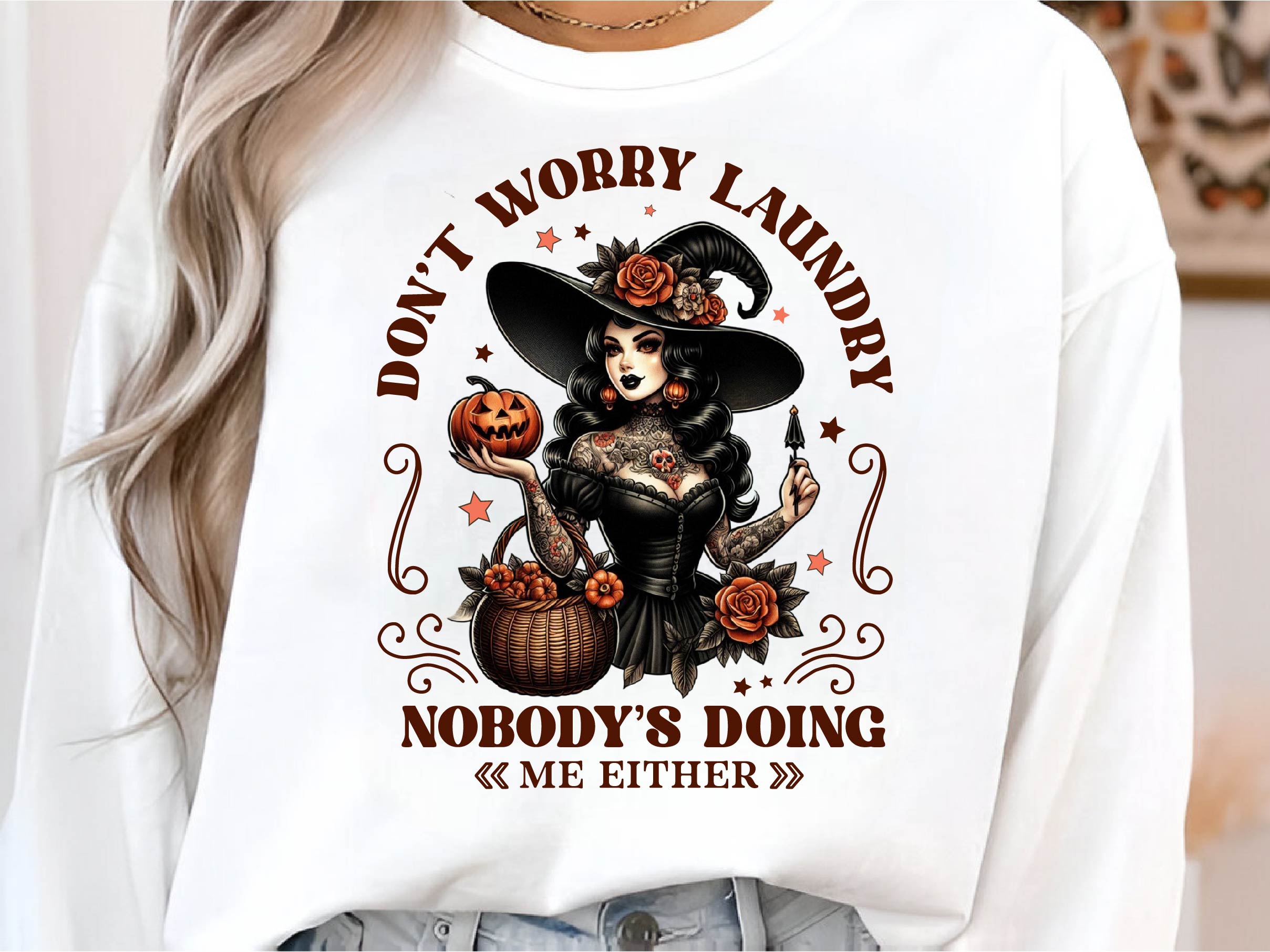 Dont Worry Laundry Vintage Halloween Clipart Bundle - CraftNest - Digital Crafting and Art