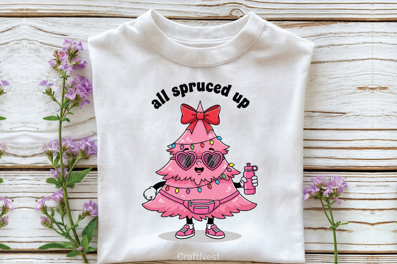 Spruced Up Christmas Tree Clipart Bundle - CraftNest - Digital Crafting and Art