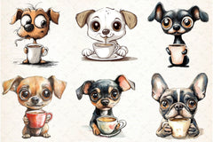 Crazy Dog Clipart Bundle - CraftNest - Digital Crafting and Art