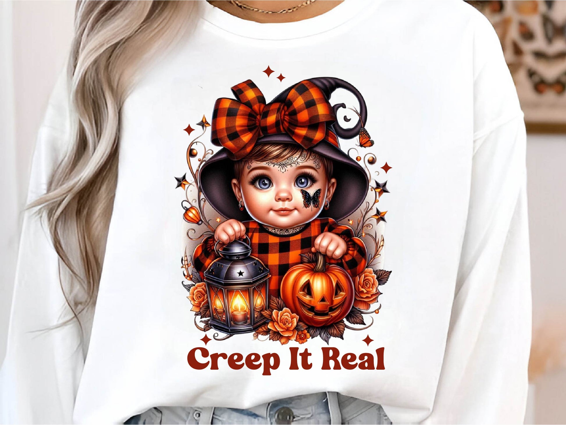 Creep It Real Vintage Halloween Sublimat Clipart Bundle - CraftNest - Digital Crafting and Art