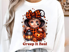 Creep It Real Vintage Halloween Sublimat Clipart Bundle - CraftNest - Digital Crafting and Art