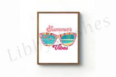 Summer Vibes Sunglasses Clipart Bundle - CraftNest - Digital Crafting and Art