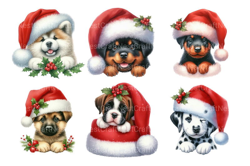 Playful Peeking Dog Breeds Clipart Bundle - CraftNest - Digital Crafting and Art