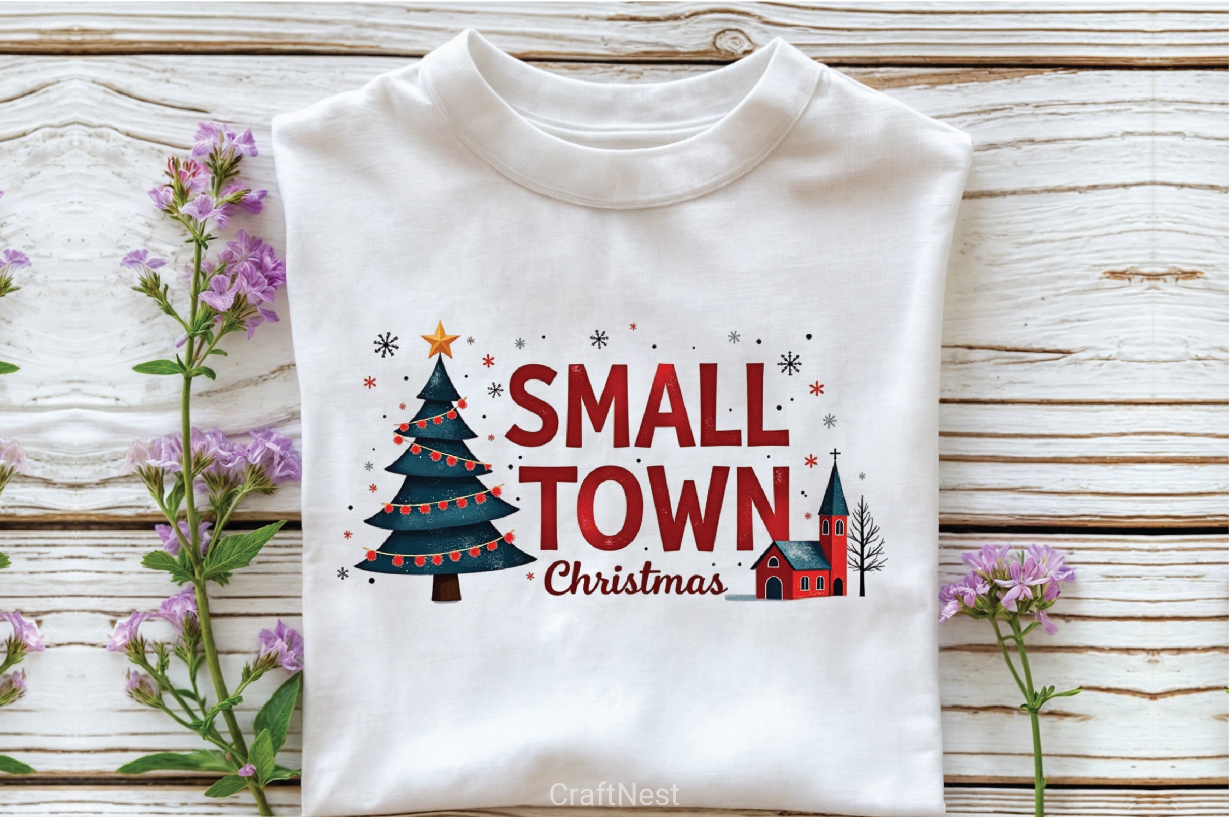 Small Town Christmas Clipart Bundle - CraftNest - Digital Crafting and Art