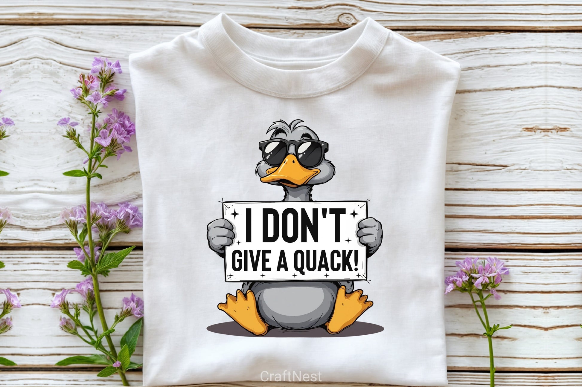 I Don't Give A Quack Sarcastic Clipart Bundle - CraftNest - Digital Crafting and Art