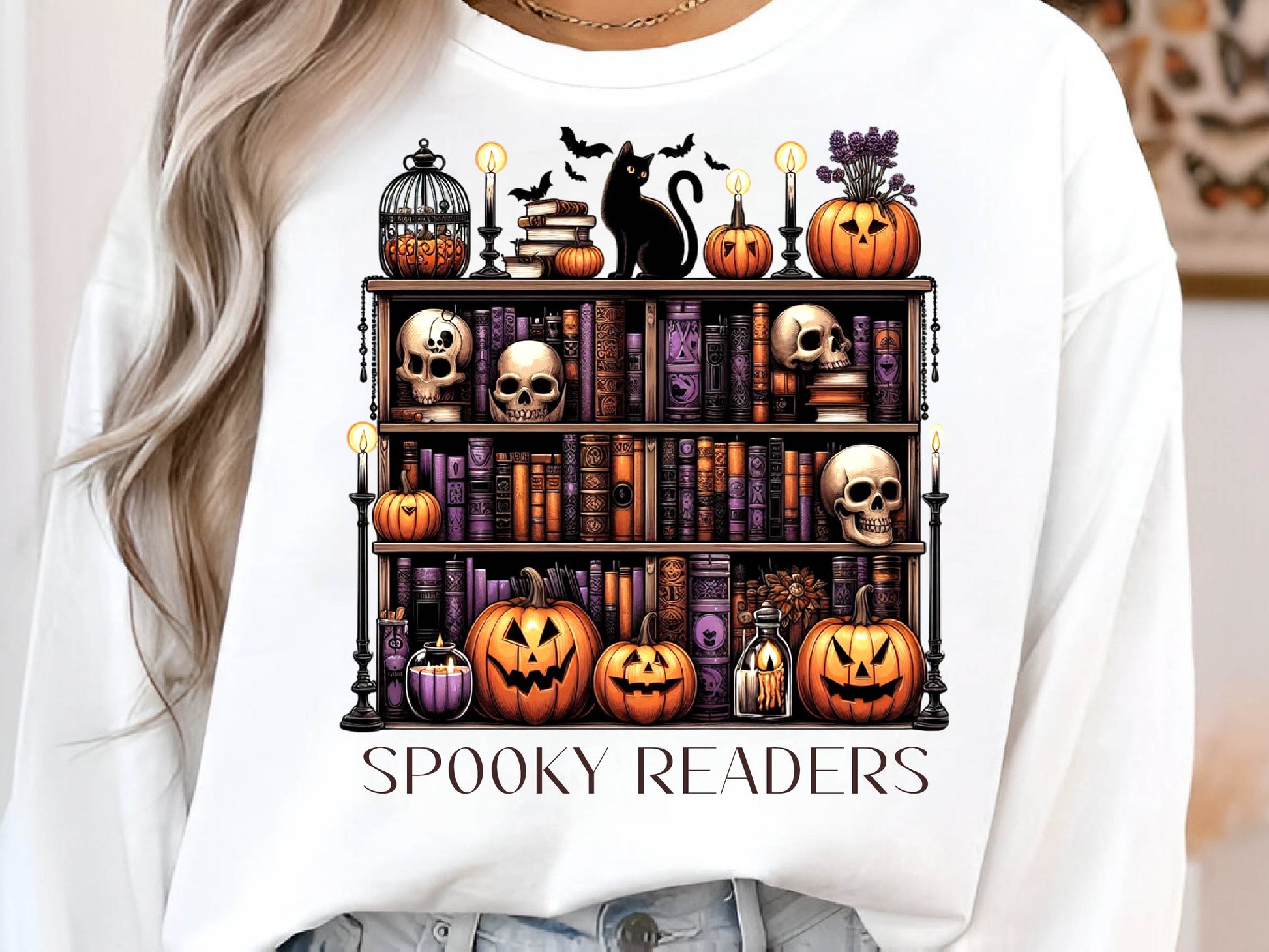 Spooky Readers Clipart Bundle - CraftNest - Digital Crafting and Art