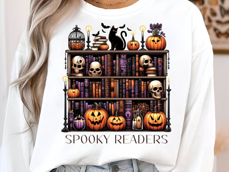 Spooky Readers Clipart Bundle - CraftNest - Digital Crafting and Art