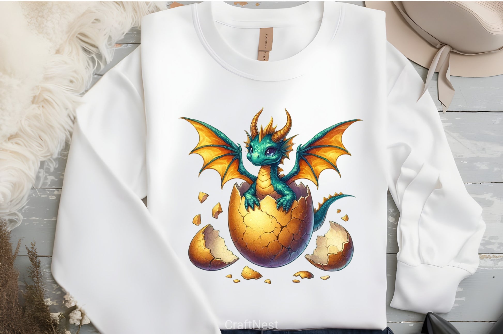 Magic Dragon Clipart Bundle - CraftNest - Digital Crafting and Art