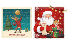 Christmas Frame Clipart Bundle 99 - CraftNest - Digital Crafting and Art